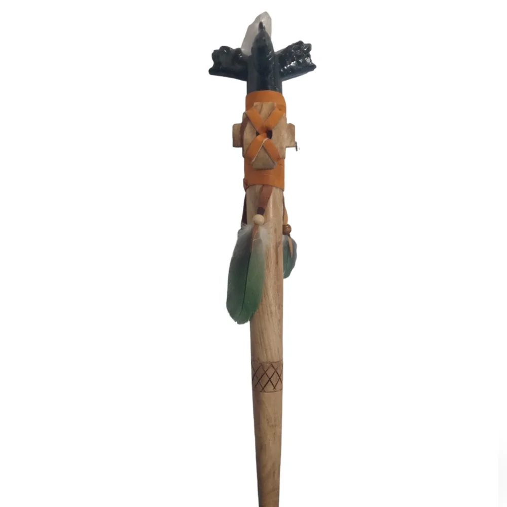 Baculo or Staff of Peruvian Command of the Shaman Andean Culture Cusco